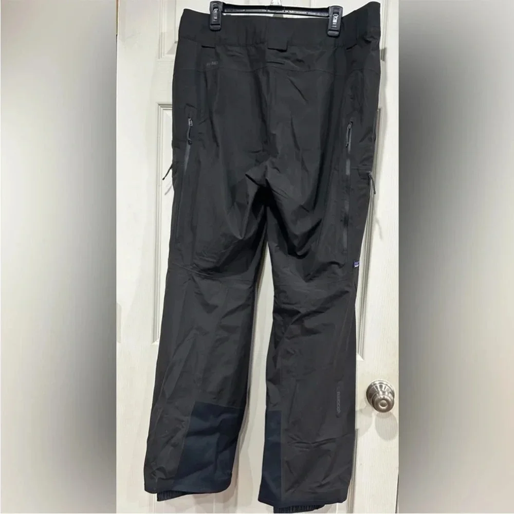 Patagonia Men's XXL Powder Town Ski Pants Regular Black NWT Snowboard